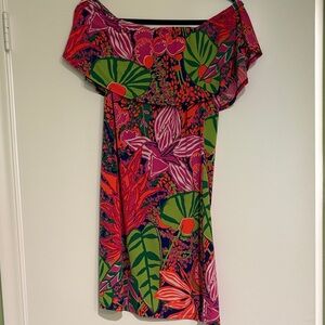 Trina Turk Colorful Floral Mini Dress